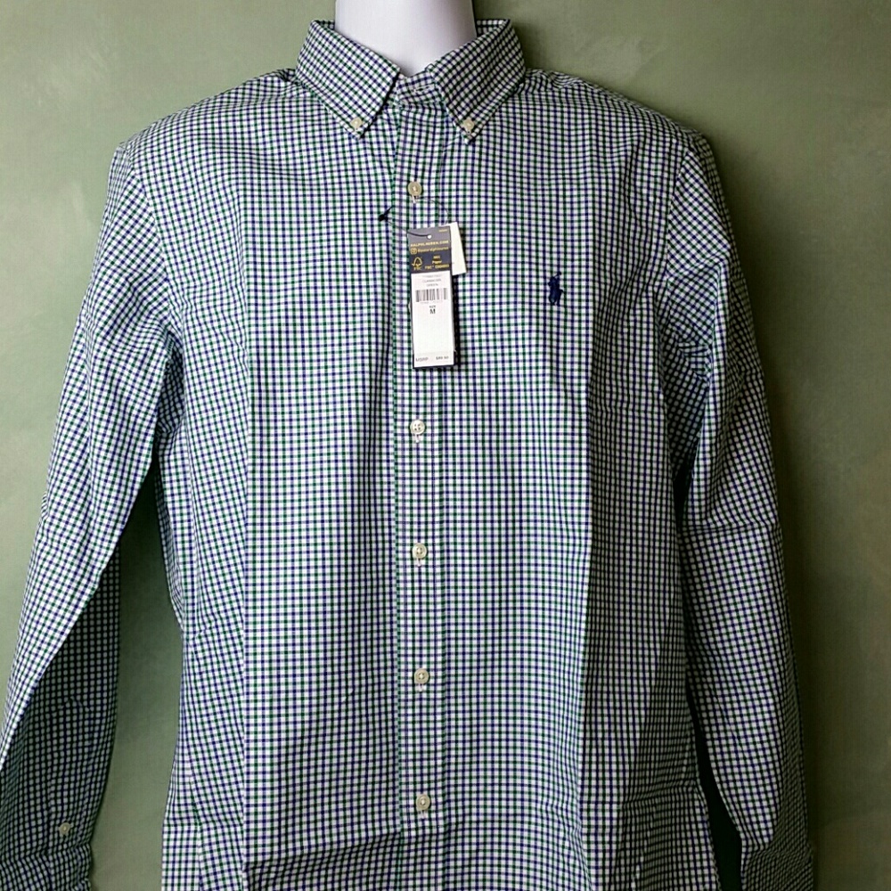 SOLD Polo Ralph Lauren Mens Buttondown Long Sleeve